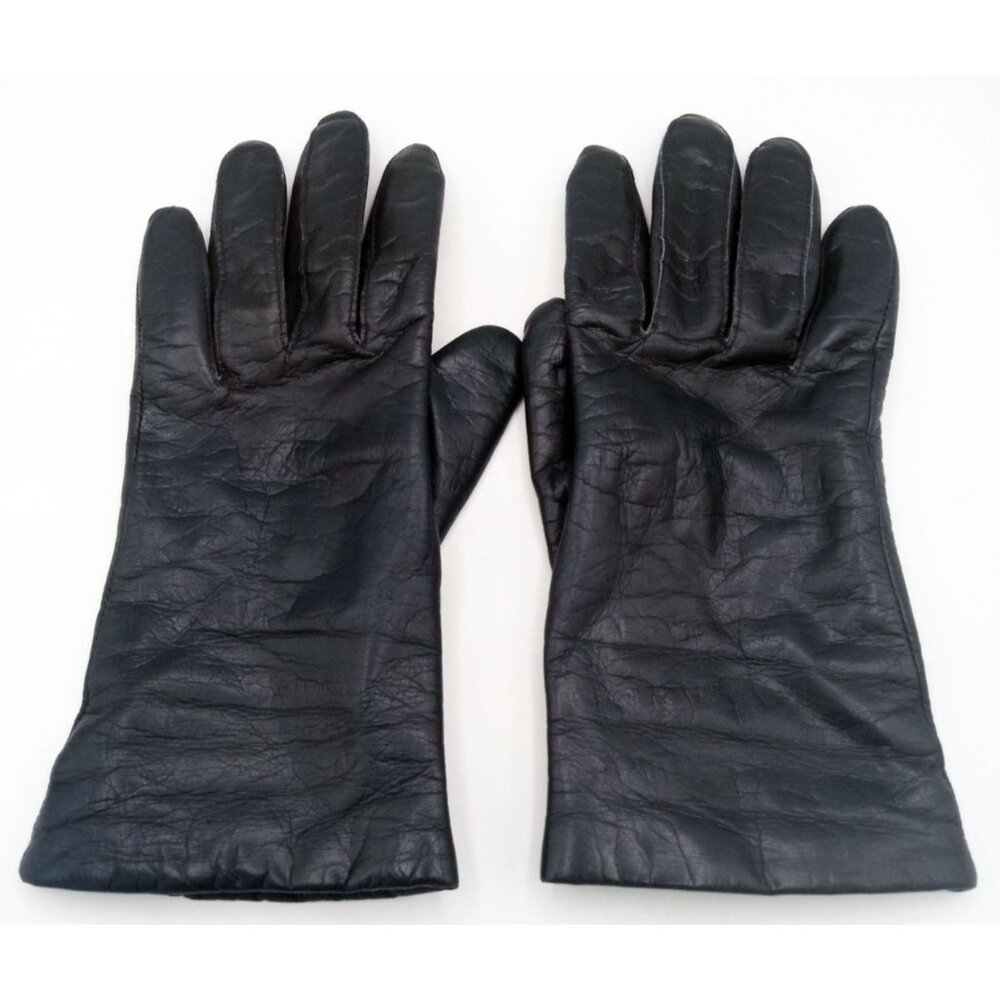 Gloves Fownes Women Large Blue Thinsulate Lined Vintage Fashion Accessory